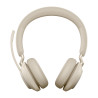 Jabra Evolve2 65 Headset MS Stereo Beige
