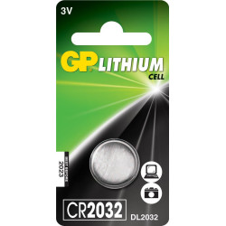 LITHIUM BUTTON CELL CR2032