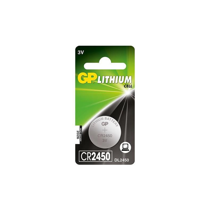 LITHIUM BUTTON CELL CR2450