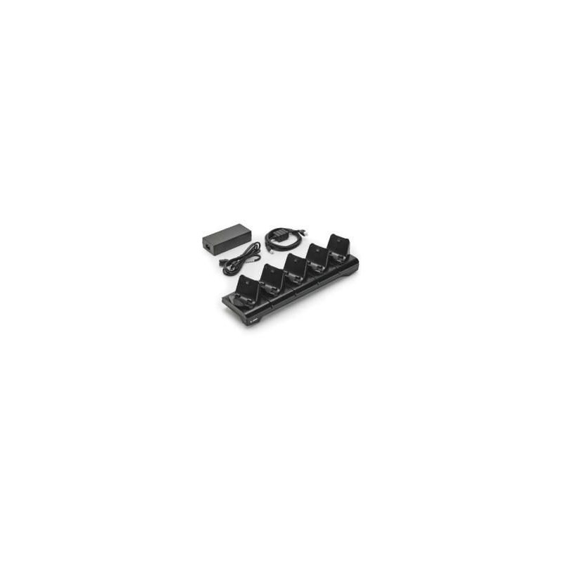 5-slot printer docking cradle,