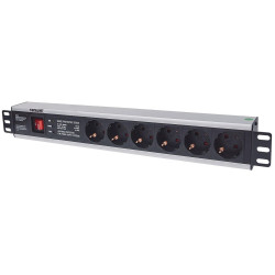 19" 1.5U Rackmount 6-Output