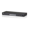 4-PORT USB DVI Dual-view Kvm Sw Itch With Aud + USB 2.0 Hub | APLIUM