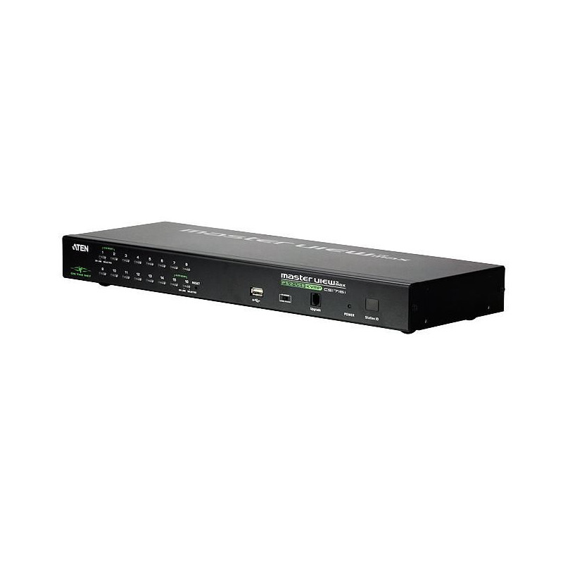 16-PORT USB - PS/2 VGA Kvm Over IP Switch With USB Per Port | APLIUM