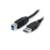 3m Black SuperSpeed USB 3.0 Cable A/B