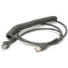 Cable, USB, Type A Coiled