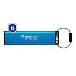 512GB USB-C IronKey Keypad 200C AES