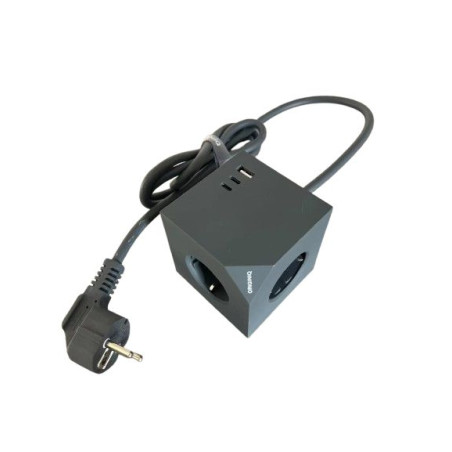 Power Cube, 3 Schuko outlets