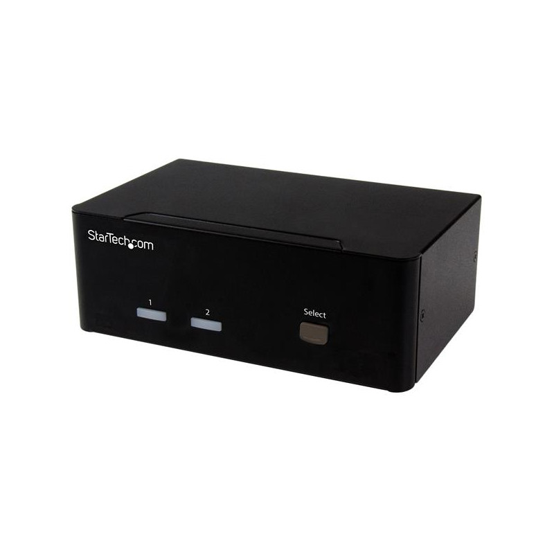 2-port KVM Switch w/Dual VGA - USB 2.0