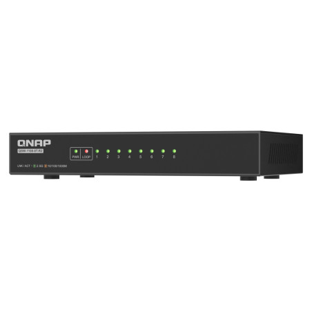 QSW-1108-8T-R2 8 port 2.5Gbps auto nego