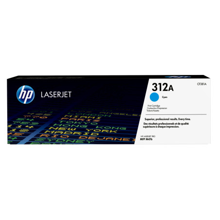 HP Toner/312A Cyan LaserJet Cartridge