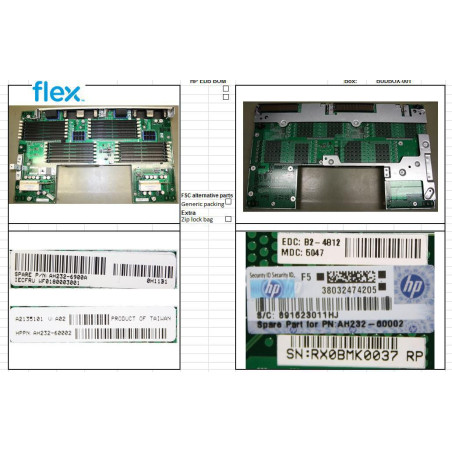 Memory mezzanine board for