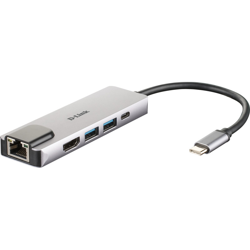 5-in-1 Hub HDMI/Ethernet Power Delivery