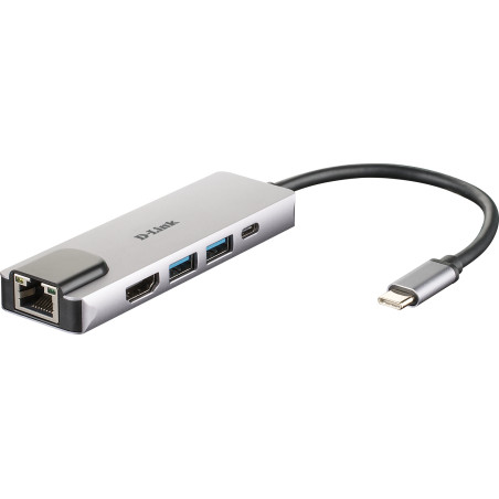 5-in-1 Hub HDMI/Ethernet Power Delivery