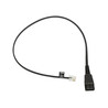 QD Cord Straight Mod Plug 0.5m - 4P plu