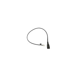 QD Cord Straight Mod Plug 0.5m - 4P plu