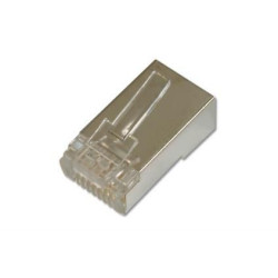 CONECTOR MACHO APANTALLADO RJ4