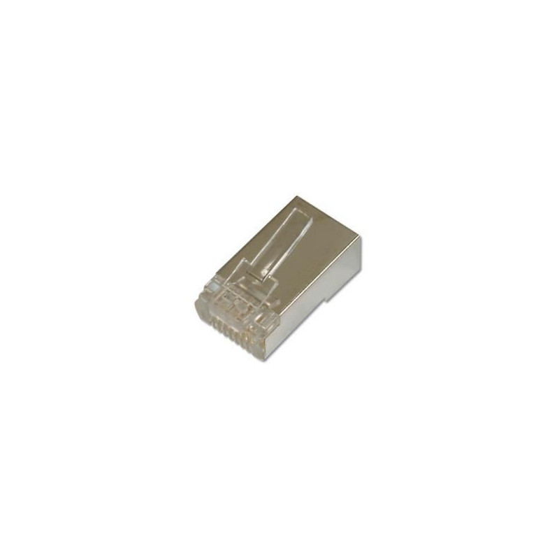 CONECTOR MACHO APANTALLADO RJ4