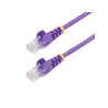 10m Purple Snagless Cat5e Patch Cable