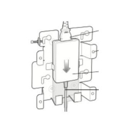 KIT,WALL MOUNT BRACKET, CC5000