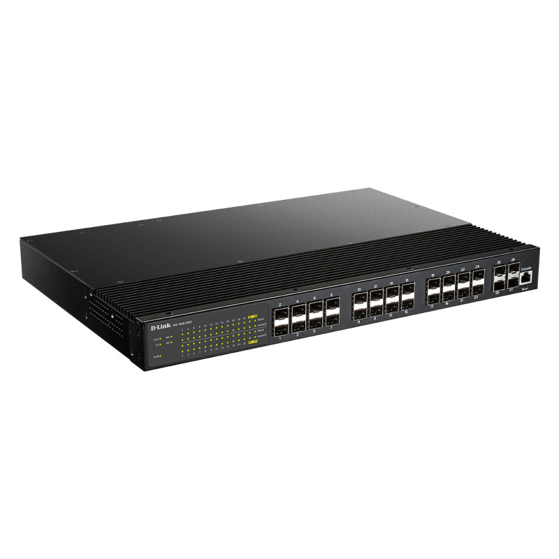 24 Ports SFP 4 Port 10G SFP+Single AC