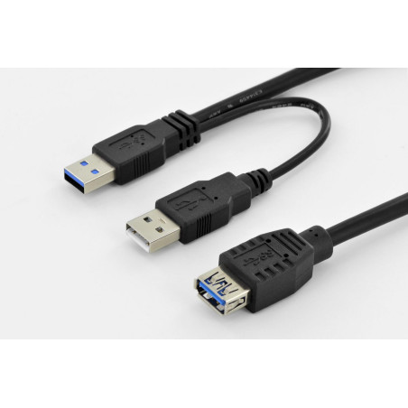 USB 3.0 Y-adapter cable, type