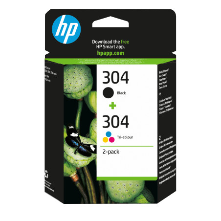 HP 304 Ink Cartridge Combo 2-Pack