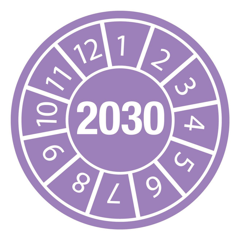 Inspection Date Labels