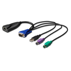 Octopus cbl f Cat.5 Com KVM