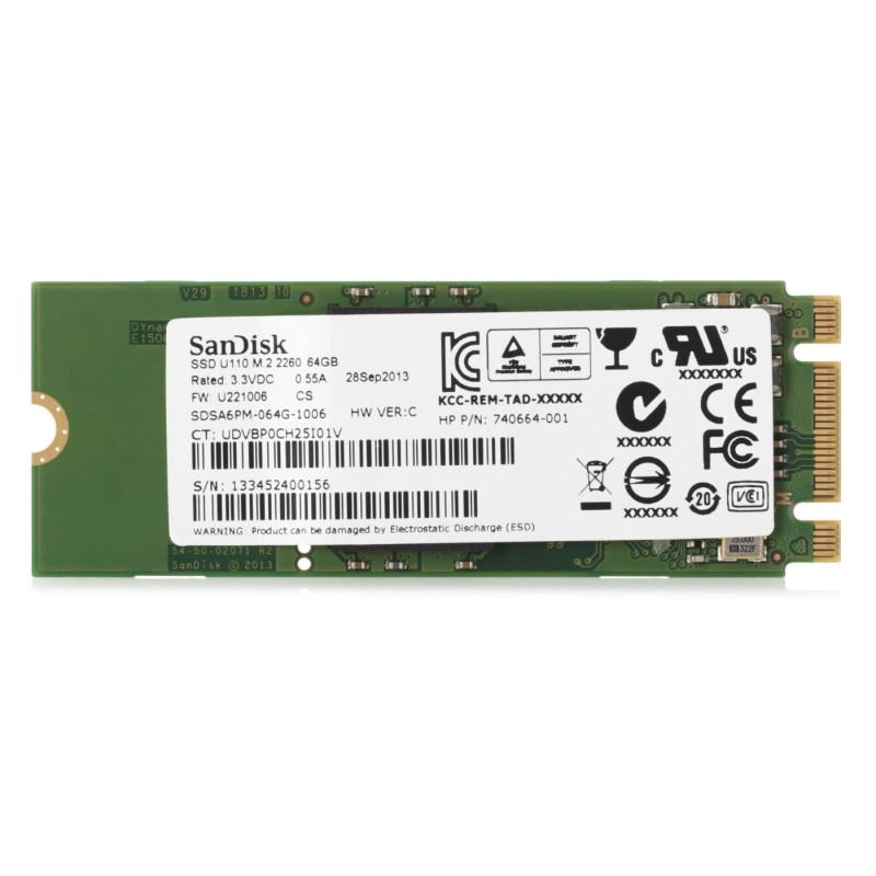 64GB MLC M.2 SSD