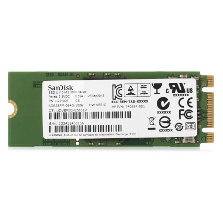 64GB MLC M.2 SSD