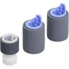 Paper feed roller assembly