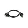 Dual-DisplayPort KVM Cable USB 2.0 TAA