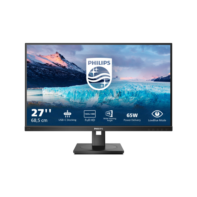 273S1/00 USB-C 27'' 75Hz FHD IPS TUV