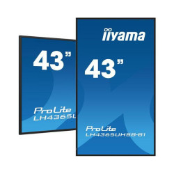 43" 3840x2160, UHD IPS panel,
