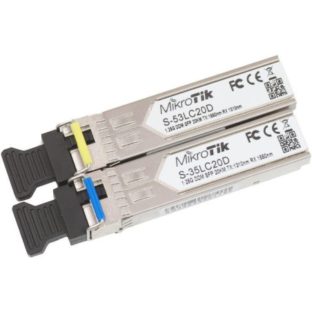 Pair of SFP modules, S-35LC20D