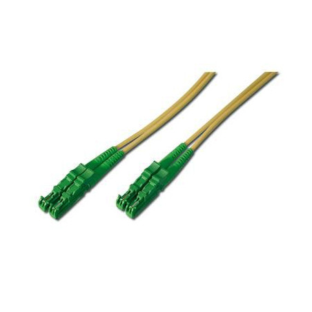 FO patch cord, duplex, E2000