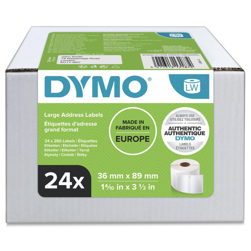 Address Label 1pk 36X89 BULK