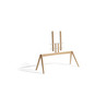 NEXT OP2 TV Floorstand Light Oak