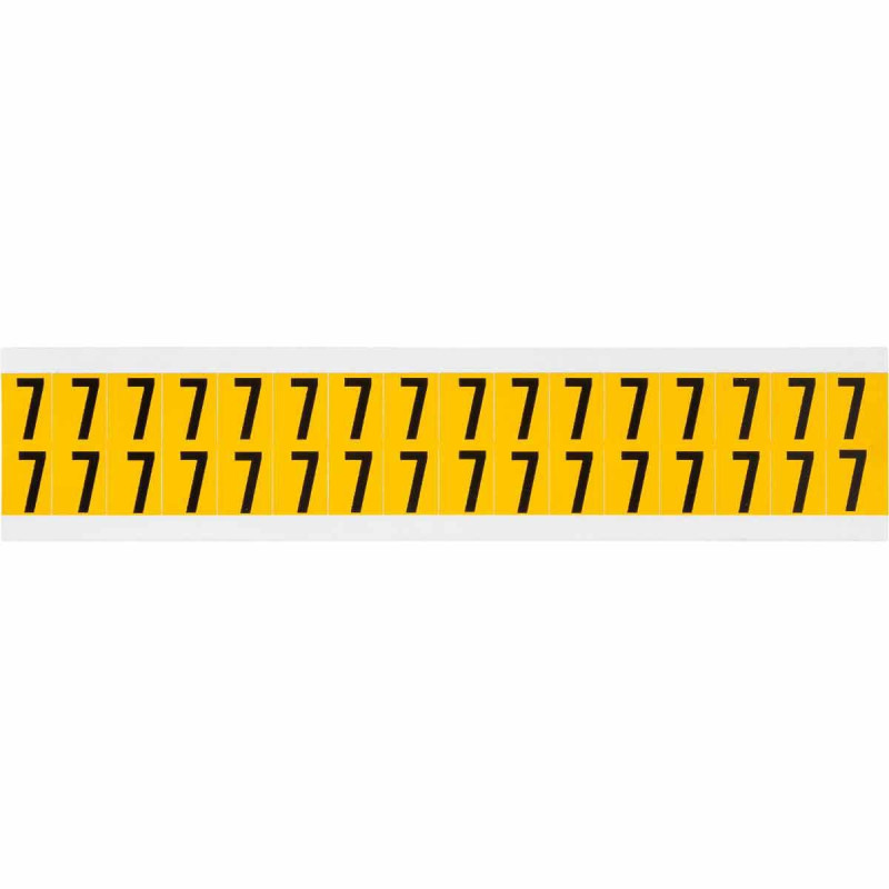 Identical numbers and letters