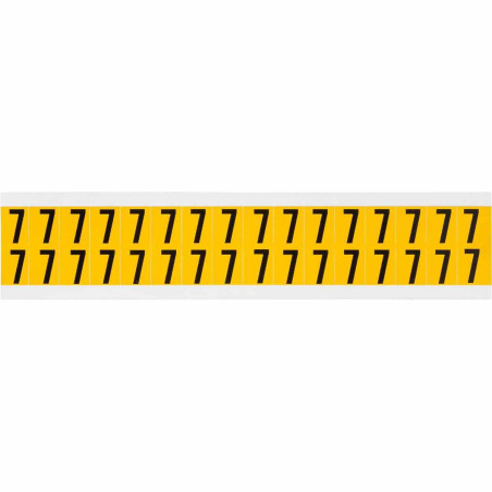 Identical numbers and letters