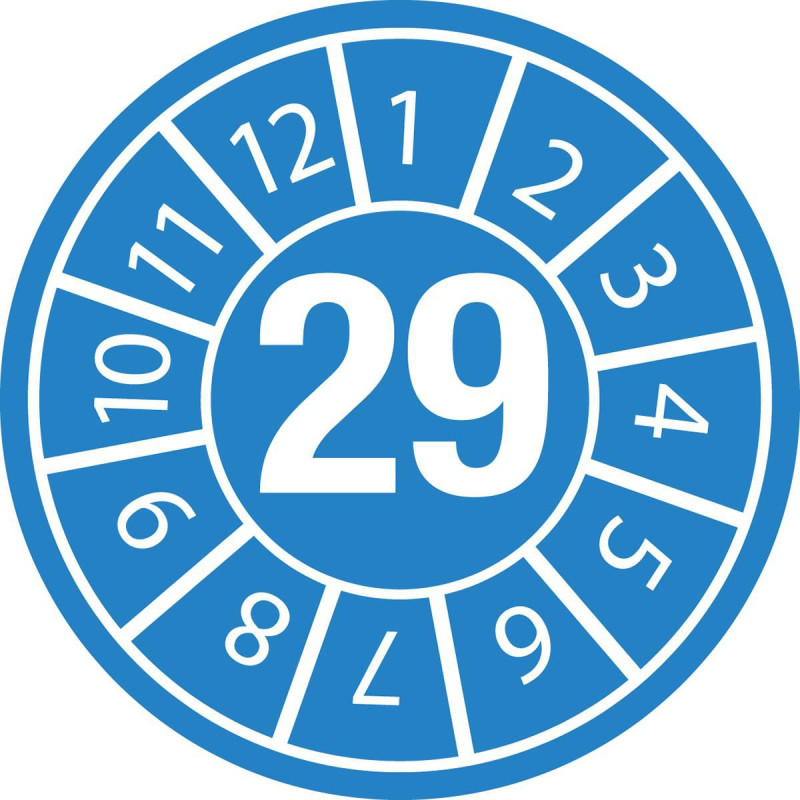 Inspection Date Labels