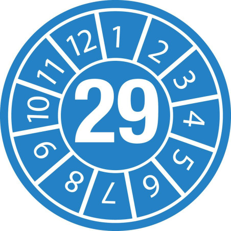 Inspection Date Labels