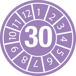 Inspection Date Labels