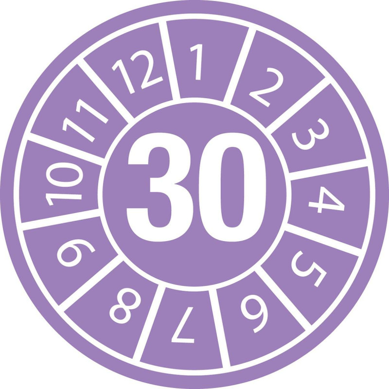 Inspection Date Labels