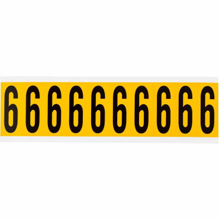Identical numbers and letters