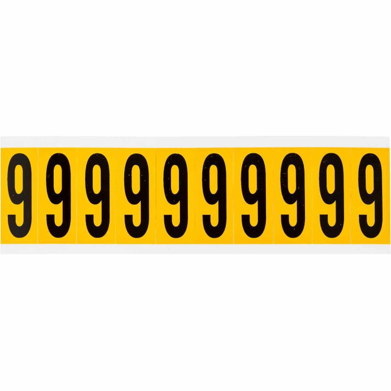 Identical numbers and letters