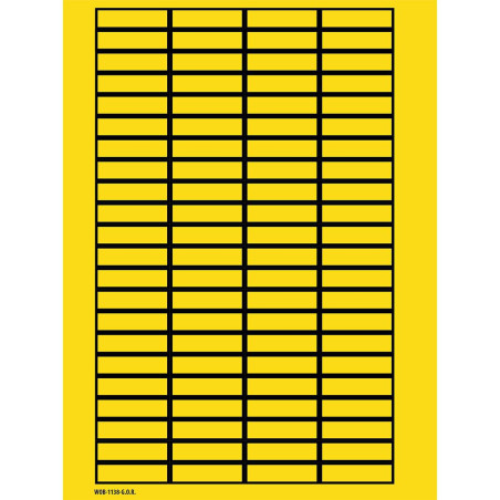 Blank Write-On Labels on