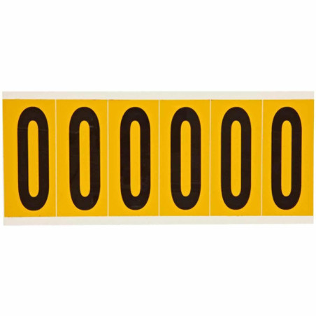 Identical numbers and letters