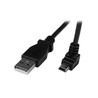 2m USB to Down Angle Mini USB Cable