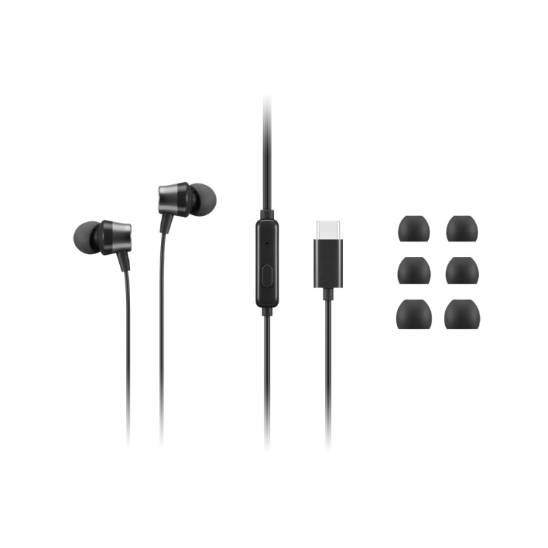 Lenovo USB-C Wired In-Ear Headphones
